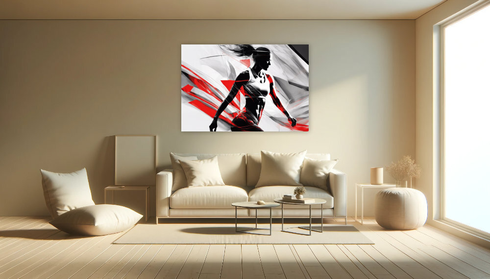 Dynamik in Rot und Schwarz Beispiel