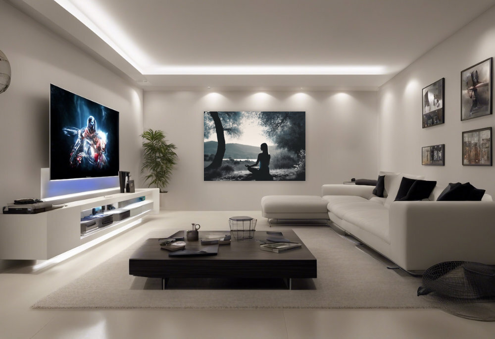 Serenität im Mondschein Beispiel