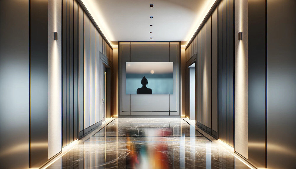 Stille Sonnenuntergangs-Betrachtung Beispiel